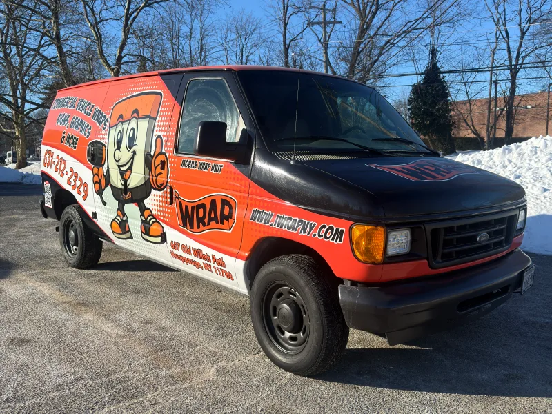 iWrap NY vehicle wrap